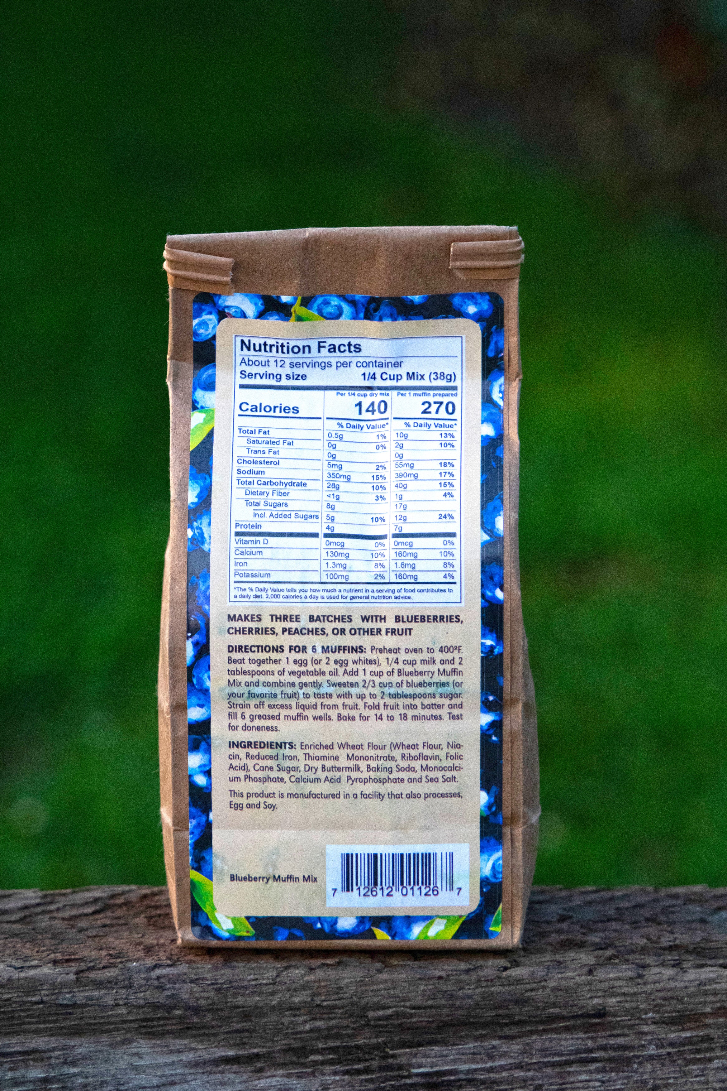 Blueberry Muffin Mix