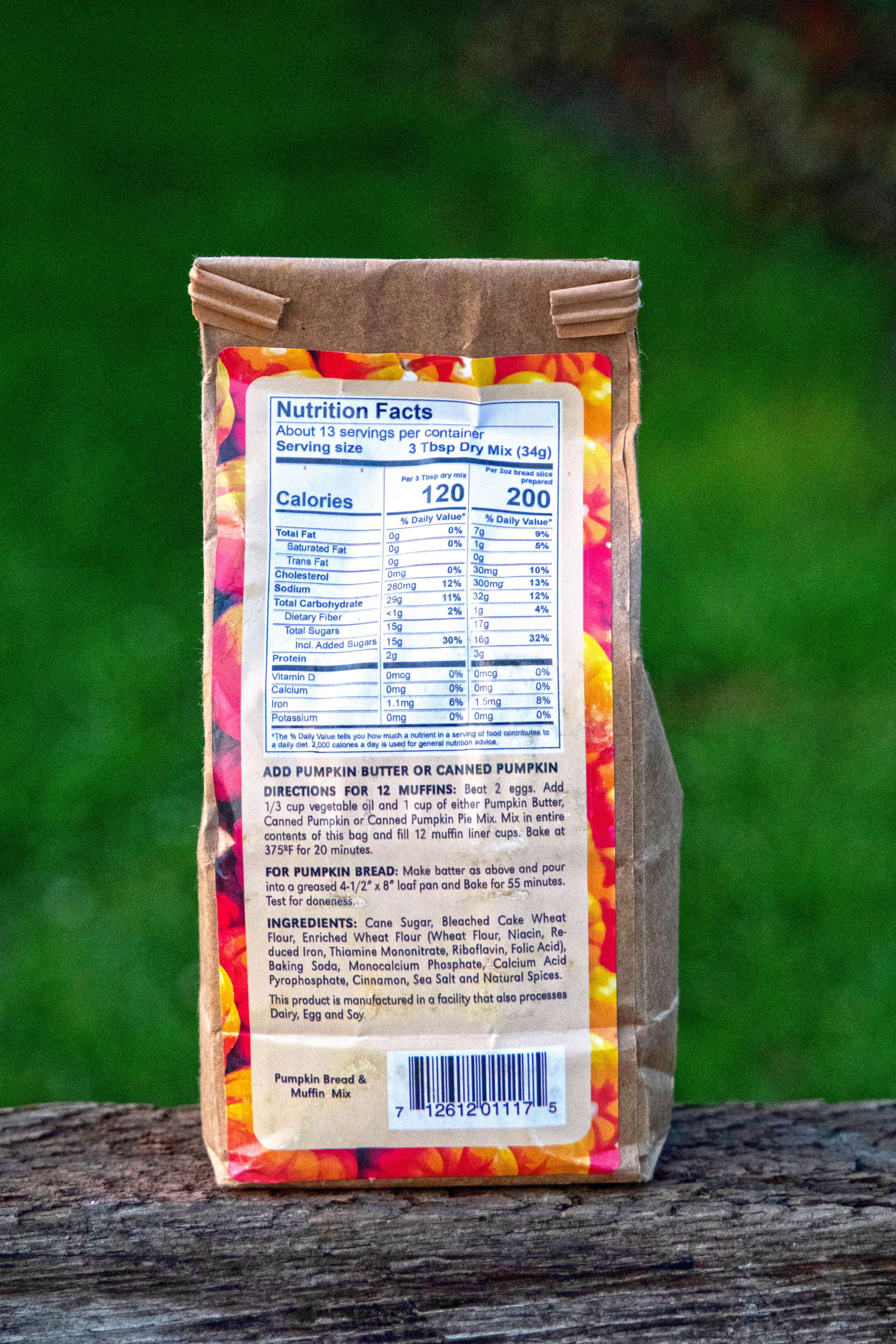 Pumpkin Bread and Muffin Mix