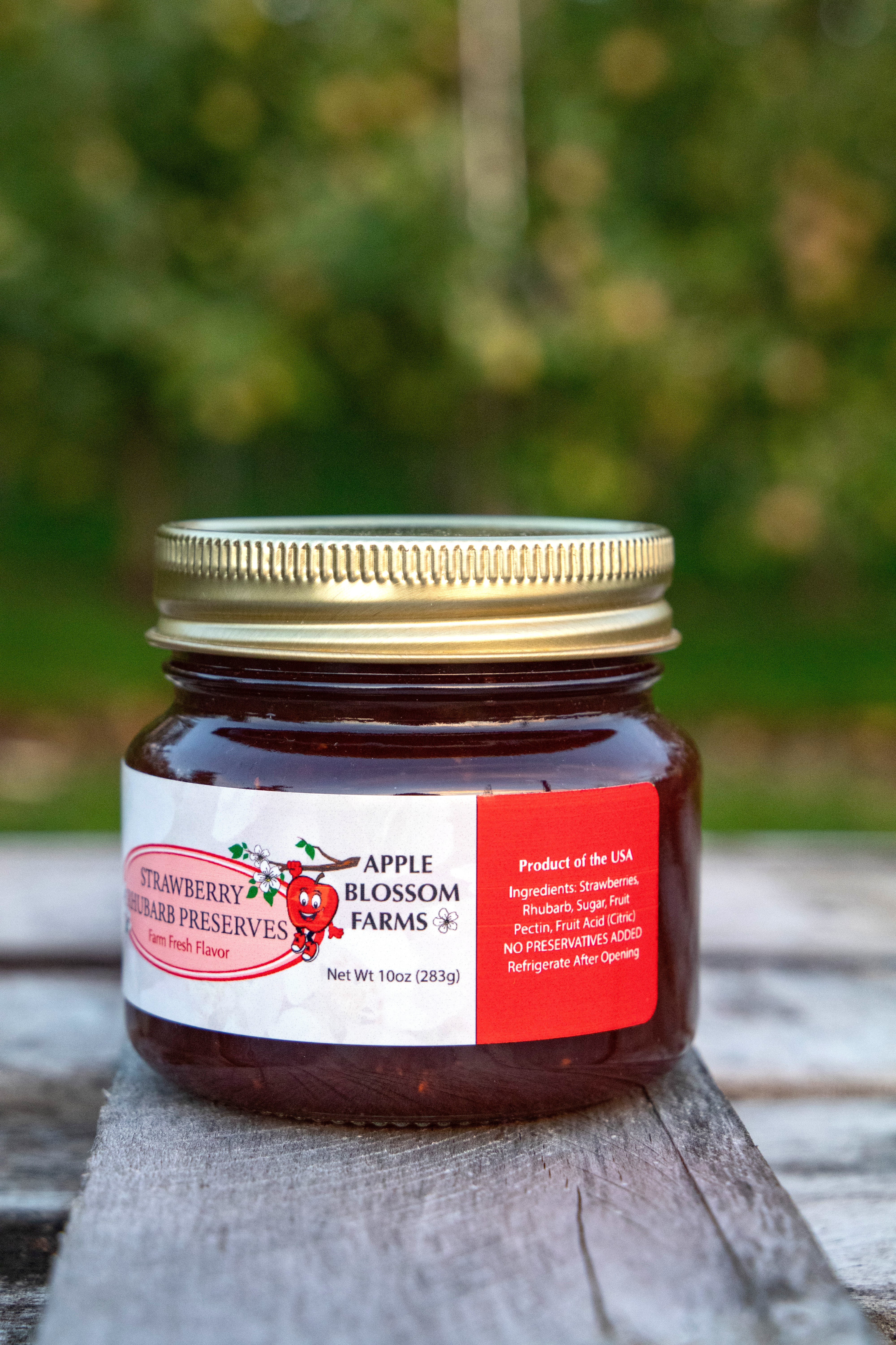 Strawberry Rhubarb Preserves
